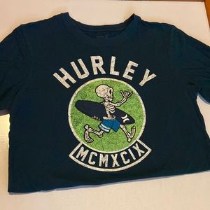 Three Hurley tee shirt